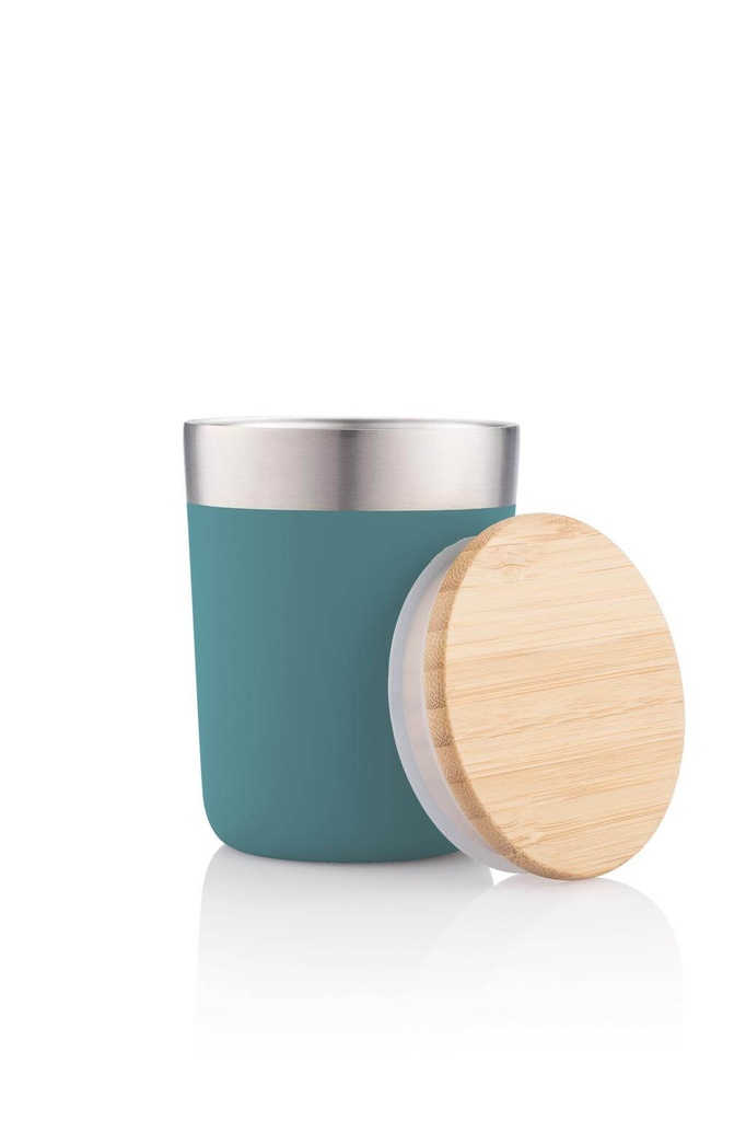 R-LAREN - CHANGE Collection Recycled Insulated Mug - Aqua Green