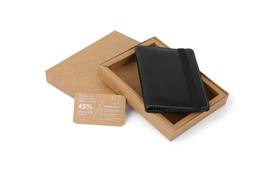 SILZ - eco-neutral® Cactus Leather Passport Wallet