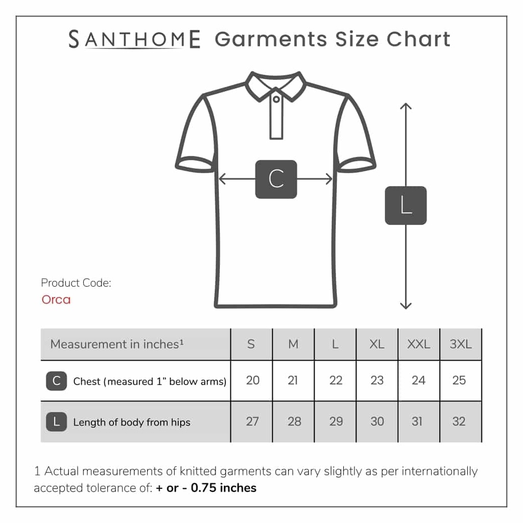 ORCA - SANTHOME Mercerized Polo Shirt