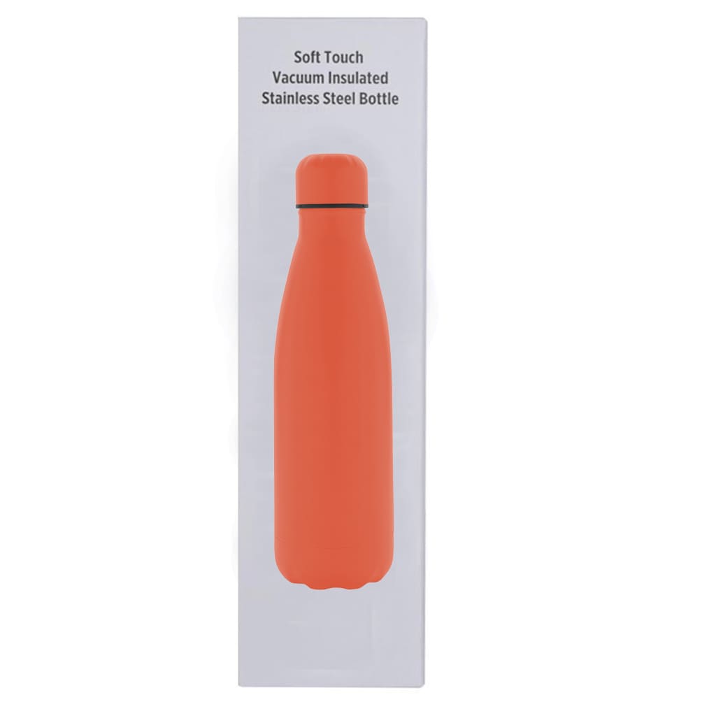 GRODNO - Soft Touch Insulated Water Bottle- Orange