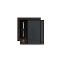 CROSS HARDCOVER A5 NOTEBOOK + PEN - NAVY BLUE 