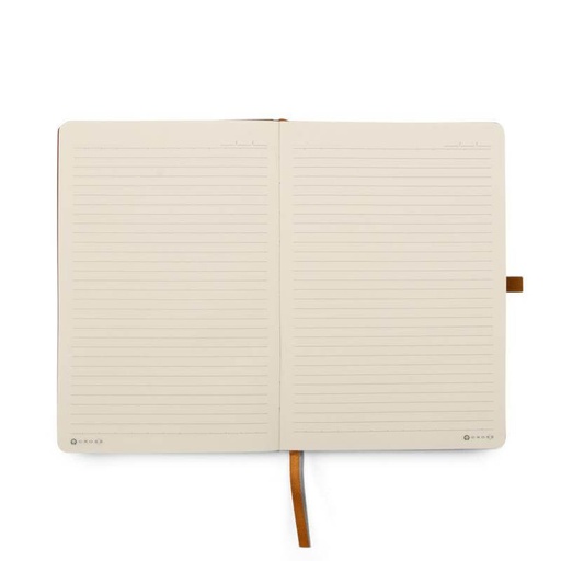  CROSS HARDCOVER A5 NOTEBOOK + PEN + LEATHER CARD HOLDER  - MOCHA 