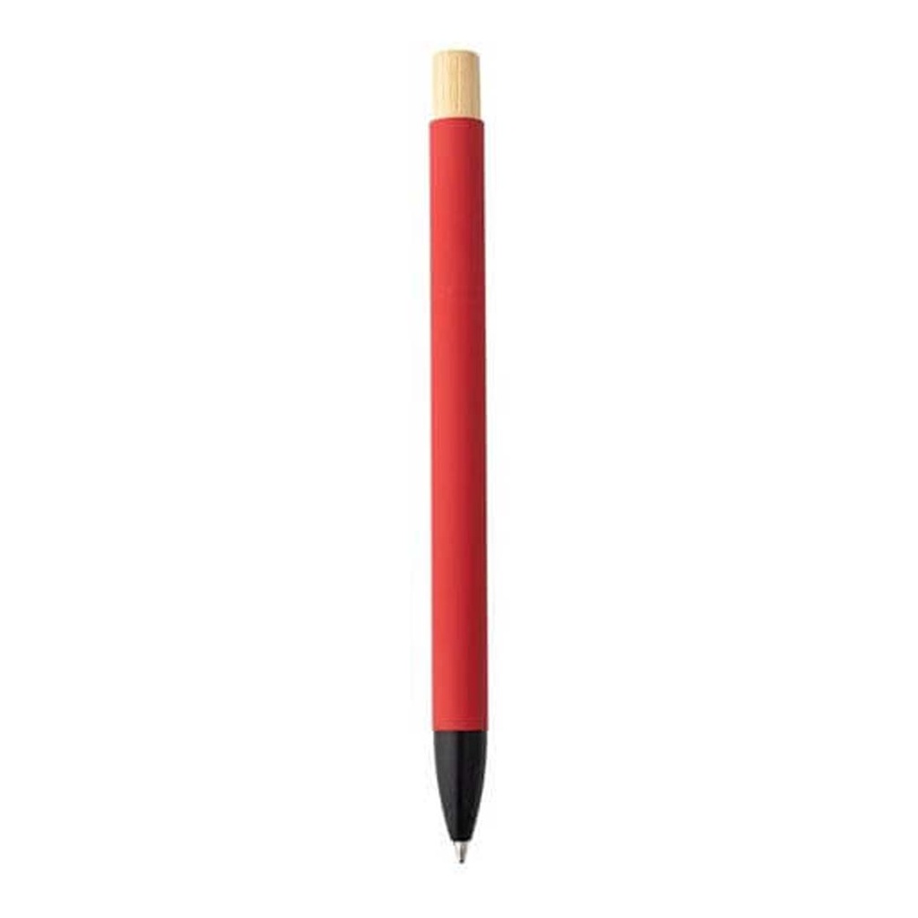 BOLT - Aluminium Push Action Ballpen - Red