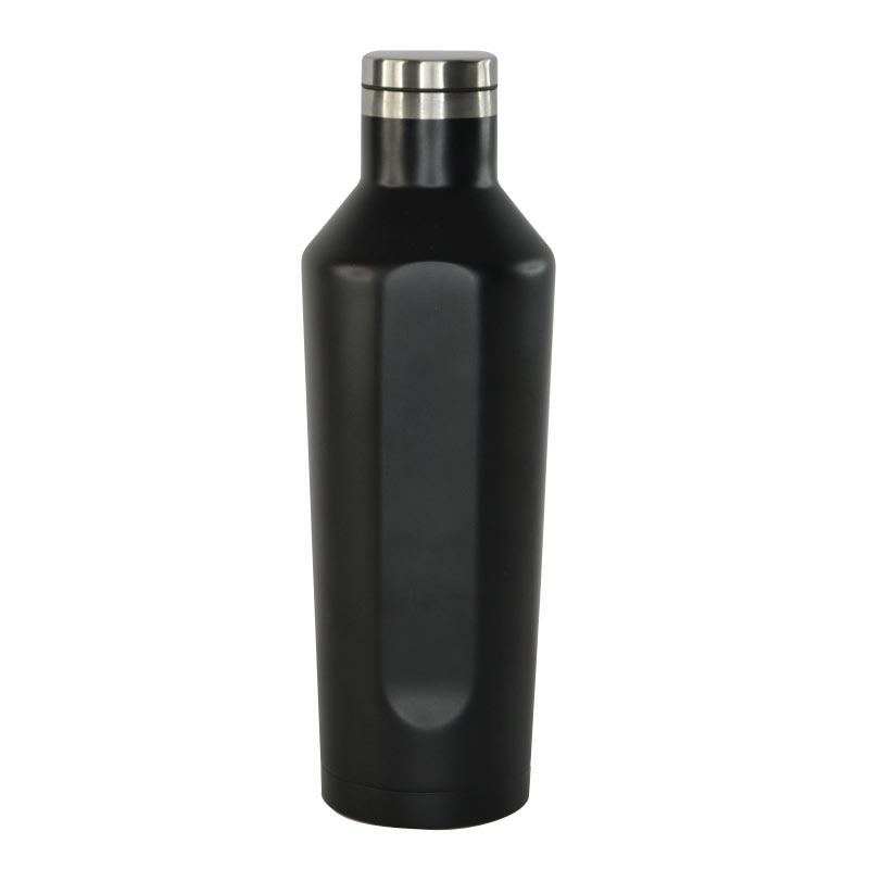 GALATI - Hans Larsen Double Wall Stainless Steel Water Bottle - Black