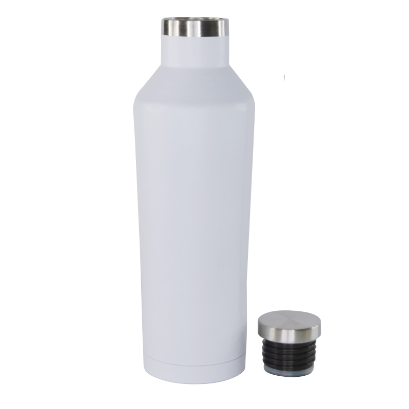 GALATI - Hans Larsen Double Wall Stainless Steel Water Bottle - White