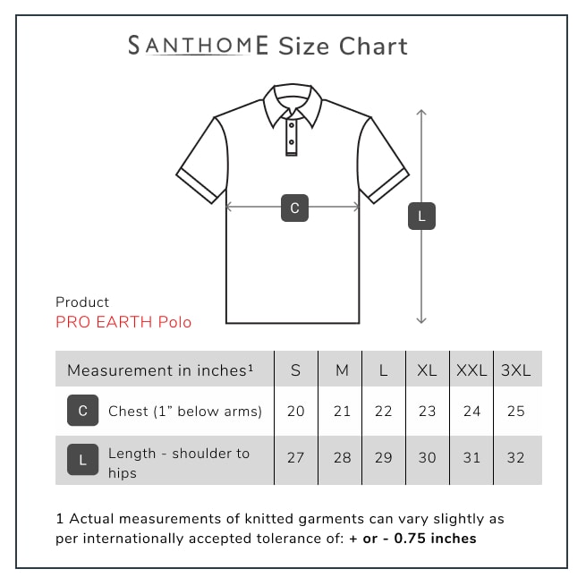 Santhome PRO EARTH - The Fully Recycled Polo Shirt