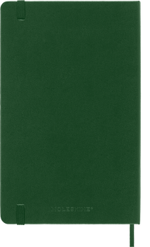 Moleskine Classic Large Ruled Hard Cover Notebook - Myrtle Green