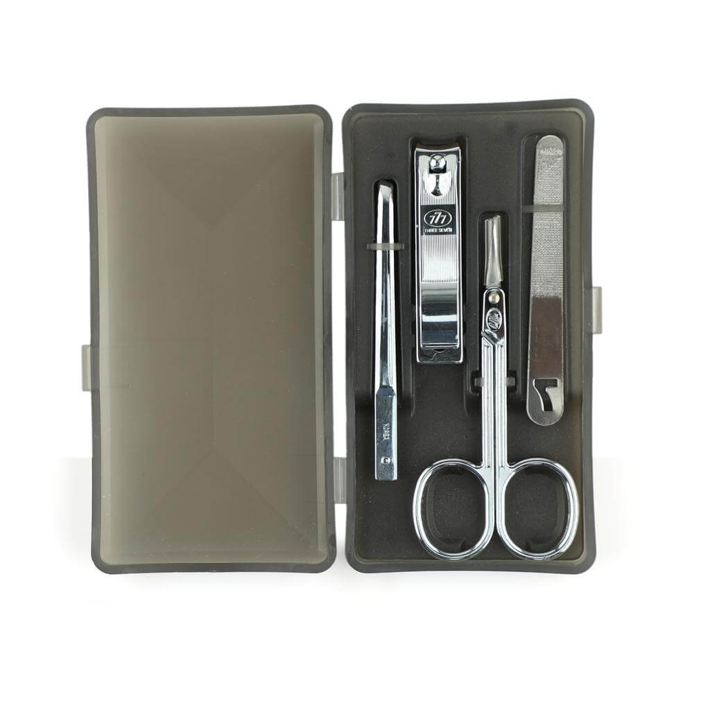 GLINA - Premium Grooming / Manicure Set - Silver