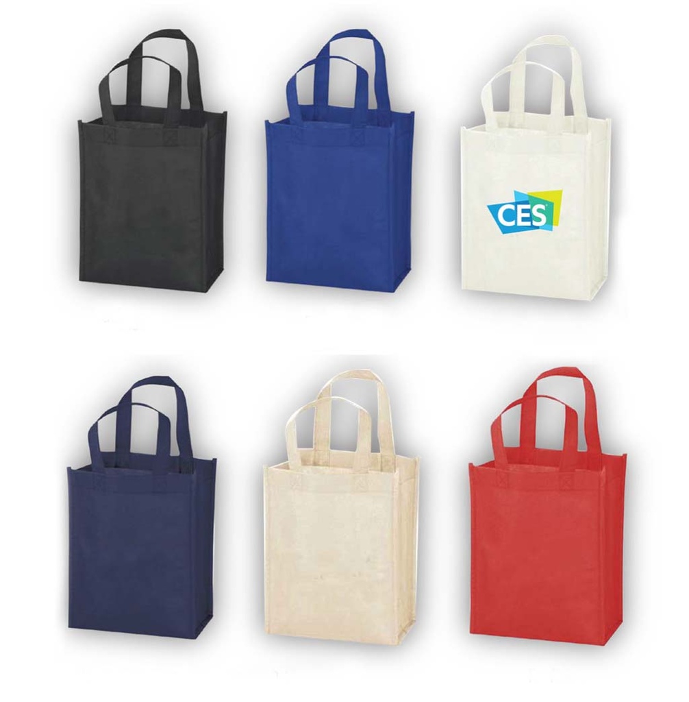 Non-Woven Shopping Bag Vertical Royal Blue