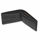 Moleskine Classic Match Genuine Leather Wallet - Black