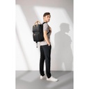 MAINZ - (15.6") RPET Laptop Backpack Bag - Black