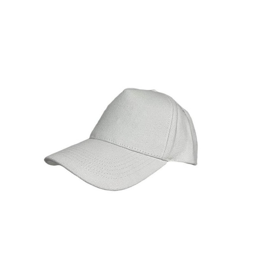 NARVA - Santhome 5 Panel Heavy Brushed Cotton Cap - White