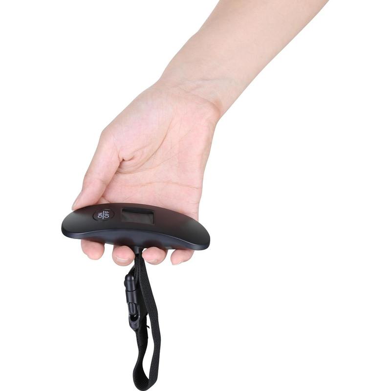 VEDI - Giftology Digital Luggage Scale - Black/Black