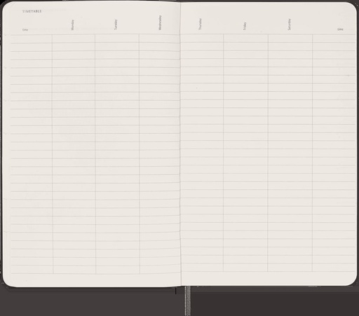 Moleskine Undated 12 Month Weekly Planner - Hard Cover - Large