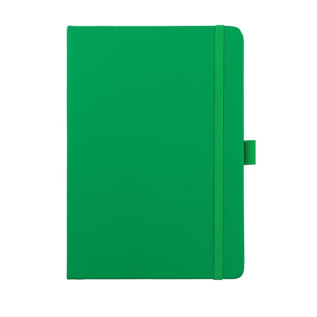 JURSI - Giftology A5 PU Notebook with Pen Loop - Green