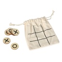 [WNEN 9179] STRESA - eco-neutral Wood Tic Tac Toe Game set