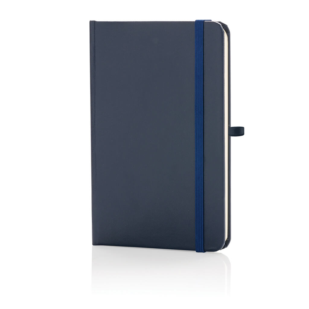 Santhome Khus Hardcover A6 Ruled PVC Notebook Blue