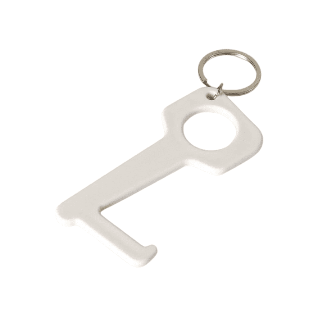 MASTY - Giftology Keyring Tool - White (Anti-Microbial)