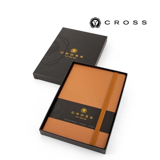 [NBCR 5366] Cross Hardcover Notebook with Box - Mocha
